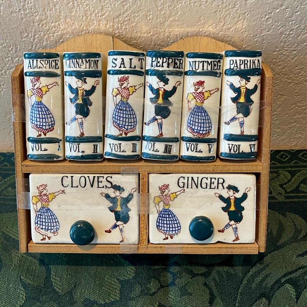 Vintage Spice Rack